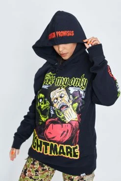 CASH Only Nightmare Hoodie Black