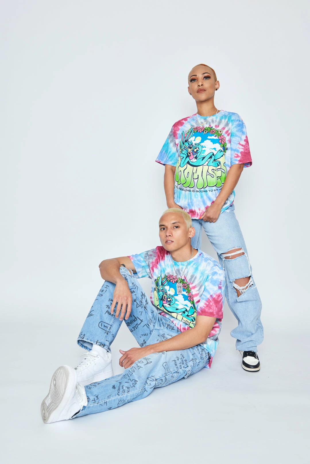 CASH Shirts Head Change Tie Dye Tee 10 CASH Shirts Head Change Tie Dye Tee