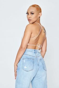 BROKEN PROMISES Softly Pink Tie Dye Halter Top 23 BROKEN PROMISES Softly Pink Tie Dye Halter Top