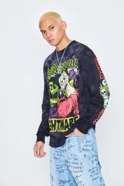 CASH Only Nightmare L/S Crystal Wash Black Shirts 20 CASH Only Nightmare L/S Crystal Wash Black Shirts