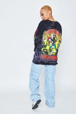 CASH Only Nightmare L/S Crystal Wash Black Shirts 16 CASH Only Nightmare L/S Crystal Wash Black Shirts