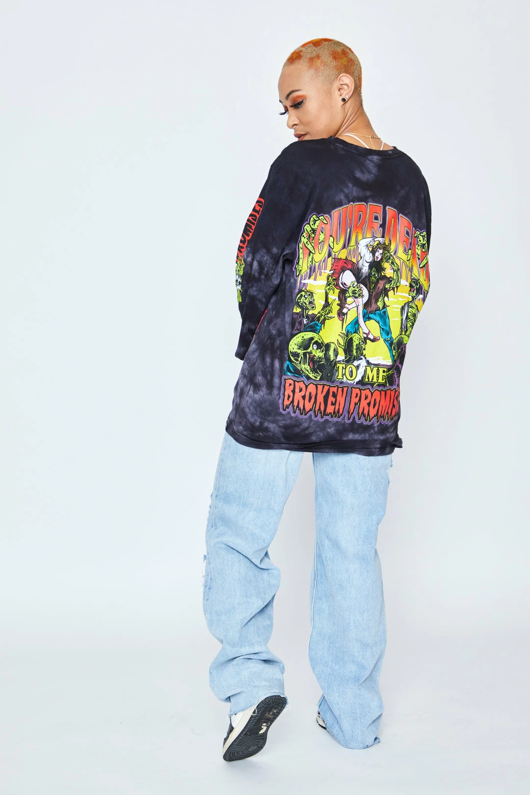 CASH Only Nightmare L/S Crystal Wash Black Shirts 6 CASH Only Nightmare L/S Crystal Wash Black Shirts