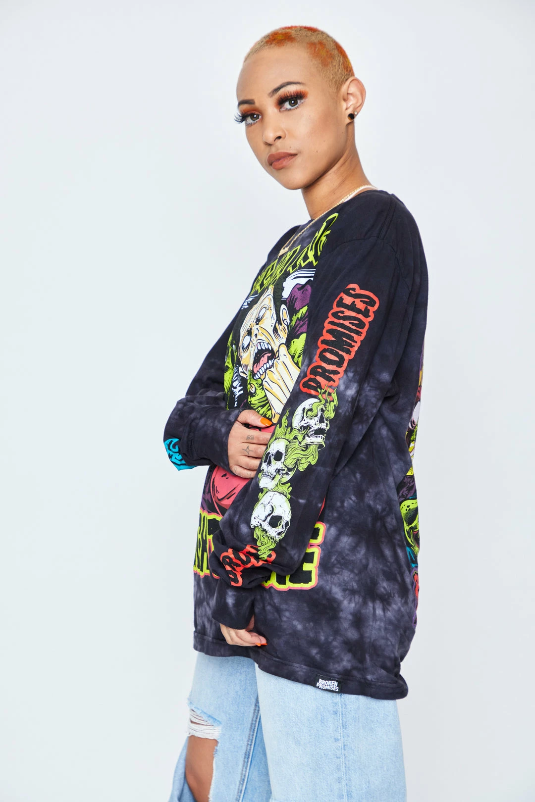 CASH Only Nightmare L/S Crystal Wash Black Shirts 8 CASH Only Nightmare L/S Crystal Wash Black Shirts