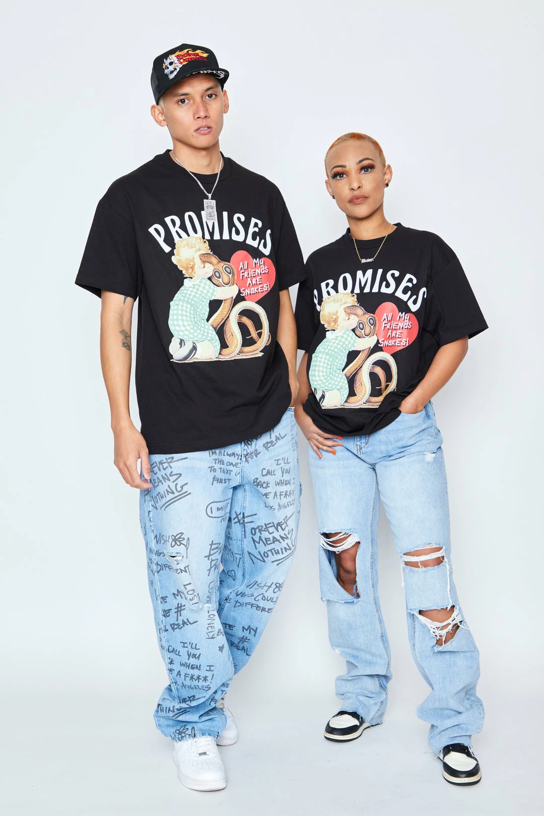 CASH Shirts Snakes Tee Black 9 CASH Shirts Snakes Tee Black