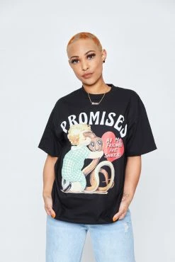 CASH Shirts Snakes Tee Black