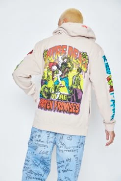 CASH Hoodies Only Nightmare Hoodie Sand 42 CASH Hoodies Only Nightmare Hoodie Sand