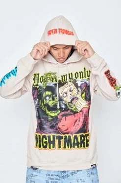 CASH Hoodies Only Nightmare Hoodie Sand 39 CASH Hoodies Only Nightmare Hoodie Sand
