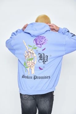 BROKEN PROMISES Hoodies Wishful Thinking Hoodie Lavender