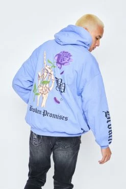 BROKEN PROMISES Hoodies Wishful Thinking Hoodie Lavender