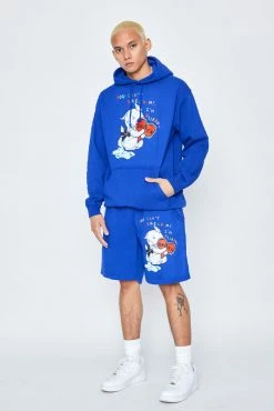 CASH Already Broken Fleece Shorts Tie Dye Hoodies