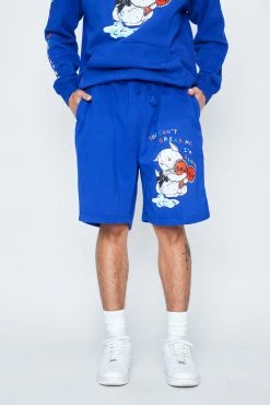 CASH Already Broken Fleece Shorts Tie Dye Hoodies