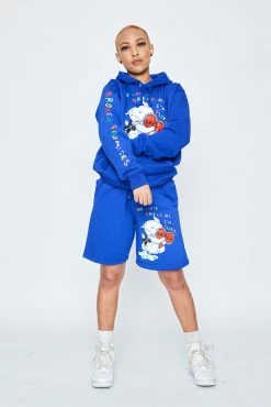 CASH Already Broken Fleece Shorts Tie Dye Hoodies