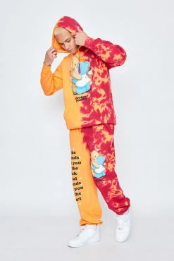 CASH Fake Friends Split Dye Hoodie Hoodies 17 CASH Fake Friends Split Dye Hoodie Hoodies