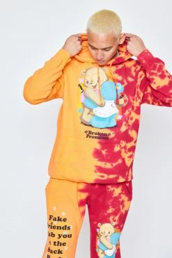 CASH Fake Friends Split Dye Hoodie Hoodies 18 CASH Fake Friends Split Dye Hoodie Hoodies