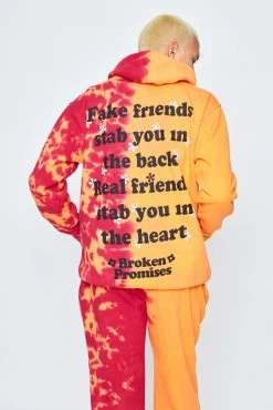 CASH Fake Friends Split Dye Hoodie Hoodies 15 CASH Fake Friends Split Dye Hoodie Hoodies