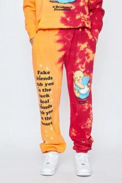 CASH Fake Friends Split Dye Sweats Bottoms