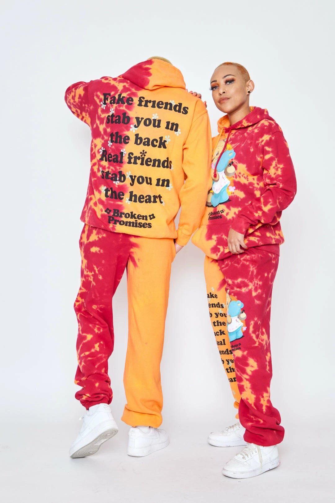 CASH Fake Friends Split Dye Hoodie Hoodies 8 CASH Fake Friends Split Dye Hoodie Hoodies