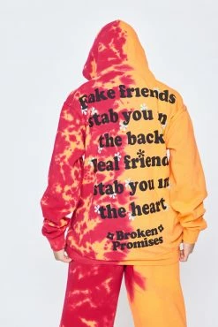 CASH Fake Friends Split Dye Hoodie Hoodies 19 CASH Fake Friends Split Dye Hoodie Hoodies