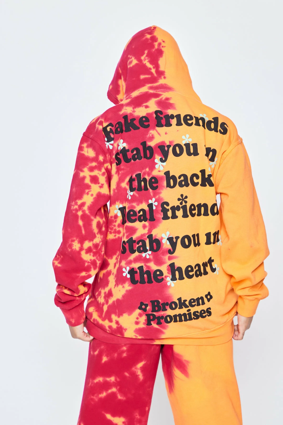 CASH Fake Friends Split Dye Hoodie Hoodies 11 CASH Fake Friends Split Dye Hoodie Hoodies