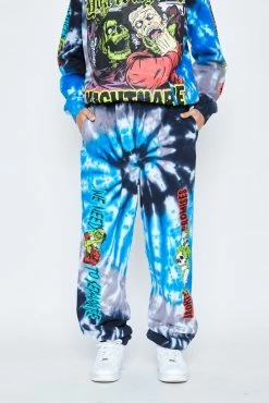 CASH Only Nightmare Spiral Dye Sweatpants Bottoms