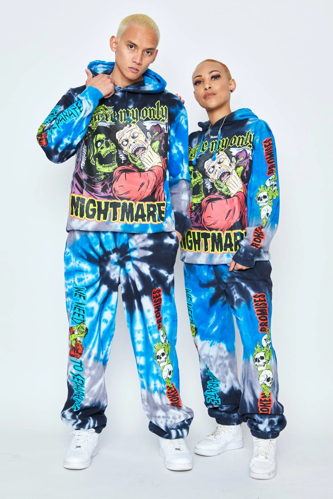 CASH Hoodies Only Nightmare Spiral Dye Hoodie 4 CASH Hoodies Only Nightmare Spiral Dye Hoodie