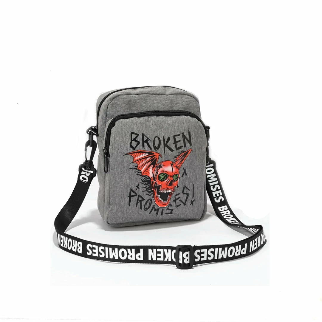 BROKEN PROMISES Bags Batwing Heather Side Bag 5 BROKEN PROMISES Bags Batwing Heather Side Bag