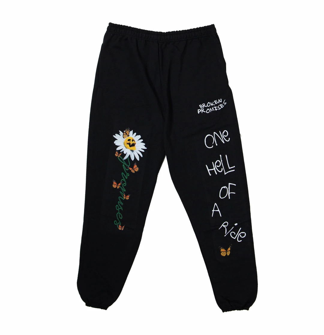 CASH Bottoms Hell Of A Ride Sweatpants Black 4 CASH Bottoms Hell Of A Ride Sweatpants Black
