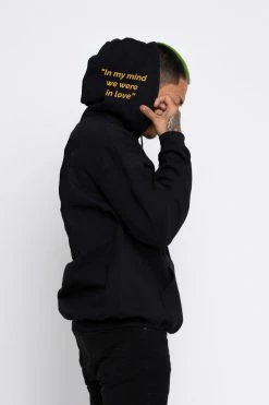 BROKEN PROMISES Evermore Hoodie Blk/Yellow