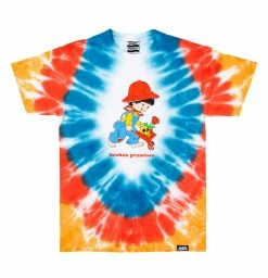 BROKEN PROMISES Garden Boy Tie Dye Tee Multi