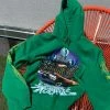 BROKEN PROMISES BP X Hot Wheels Feeling Low Hoodie Green