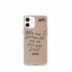 Broken Promises Co Text First IPhone Case Phone Cases