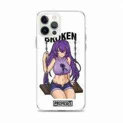 Broken Promises Company Phone Cases Broken Anime Girl IPhone Case
