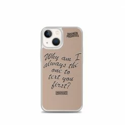 Broken Promises Co Text First IPhone Case Phone Cases
