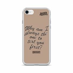 Broken Promises Co Text First IPhone Case Phone Cases