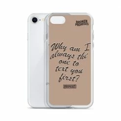 Broken Promises Co Text First IPhone Case Phone Cases