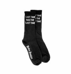 BROKEN PROMISES Accessories The Last Time Sock - Black