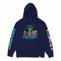 BROKEN PROMISES Let's Fight Hoodie Navy 17 BROKEN PROMISES Let's Fight Hoodie Navy