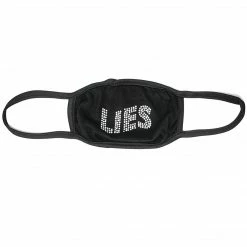 CASH Lies Rhinestone Face Covering