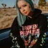 BROKEN PROMISES Hoodies BP X Hot Wheels Drive Me Crazy Hoodie Black