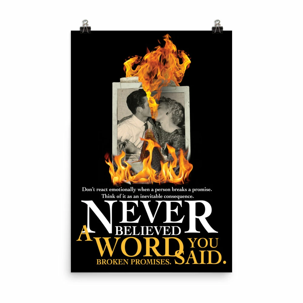 Broken Promises Company Polaroid Poster Room 3 Broken Promises Company Polaroid Poster Room