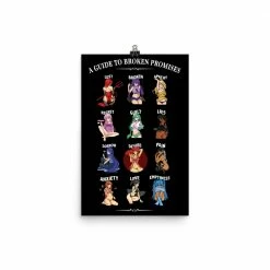 Broken Promises Sales 12 Broken Promises Company Room Anime Feeled Guide Poster