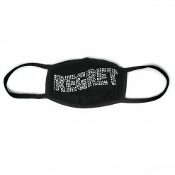 CASH Regret Rhinestone Face Covering