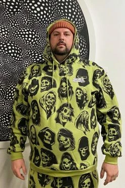 BROKEN PROMISES Reaper Guide Green Hoodie