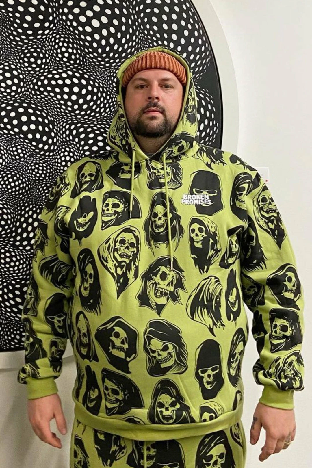 BROKEN PROMISES Reaper Guide Green Hoodie 3 BROKEN PROMISES Reaper Guide Green Hoodie